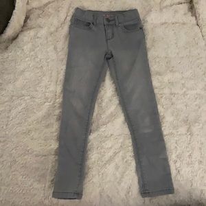 Greay skinny girls jeans size 6